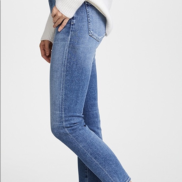 ☆ Free People Medium Wash Ankle Skinnies ☆ - Picture 4 of 8